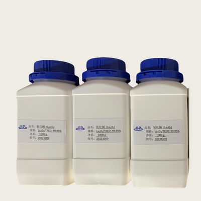 High Purity 99.999% Lanthanum Oxide La2O3 CAS 1312-81-8 For Ceramic Capacitor