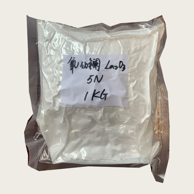High Purity 99.999% Lanthanum Oxide La2O3 CAS 1312-81-8 For Ceramic Capacitor